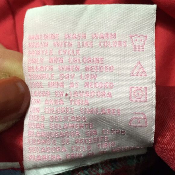 Baby Girl Red Trench Style Jacket 24 Months Flannel Lined Spring Summer - Picture 11 of 11